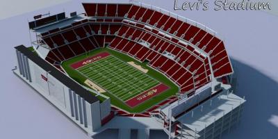Levi's stadium 3d χάρτη