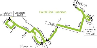 Χάρτης της San Francisco δημοτικά σχολεία