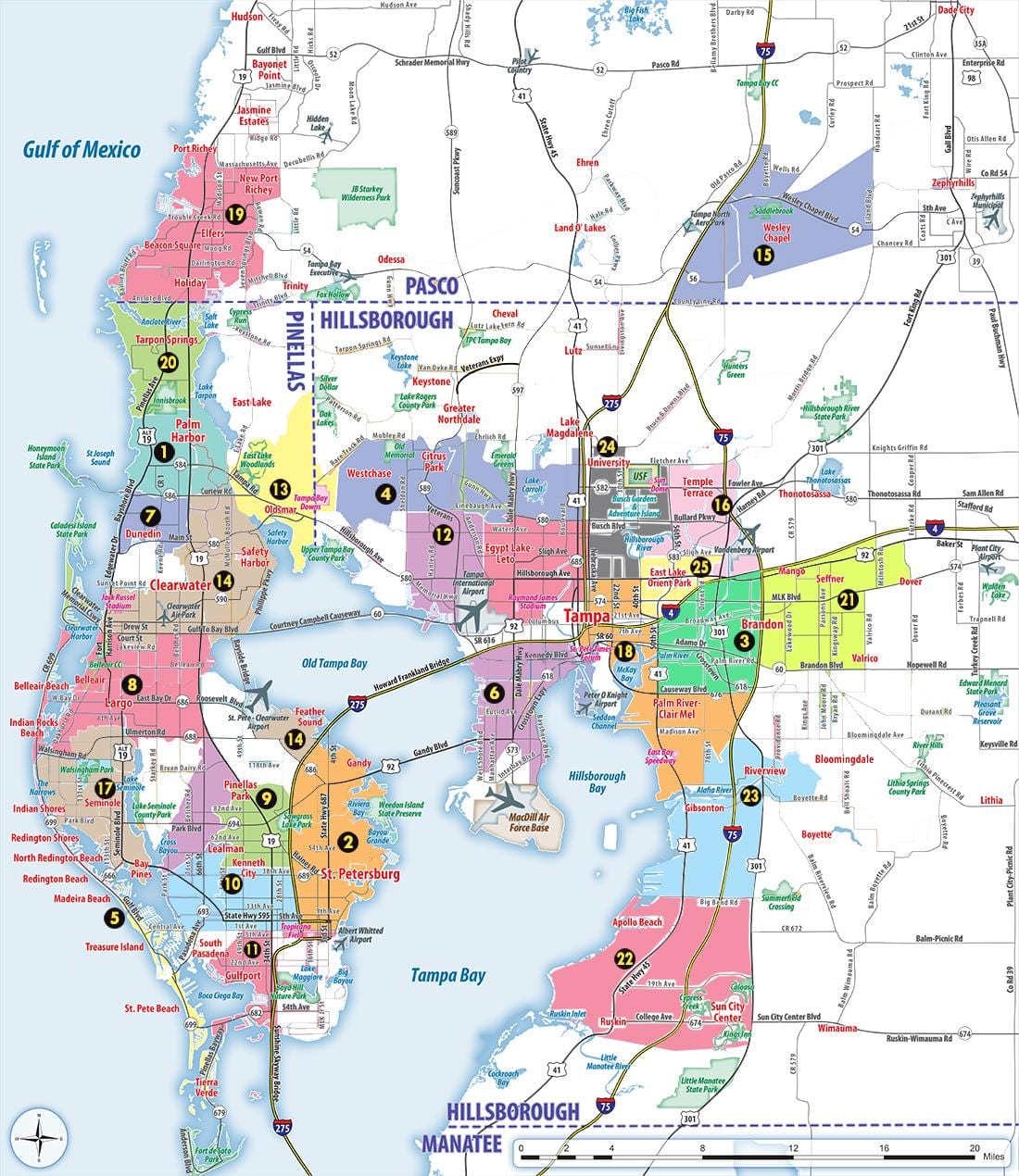 San Francisco bay area ταχυδρομικό κώδικα χάρτης