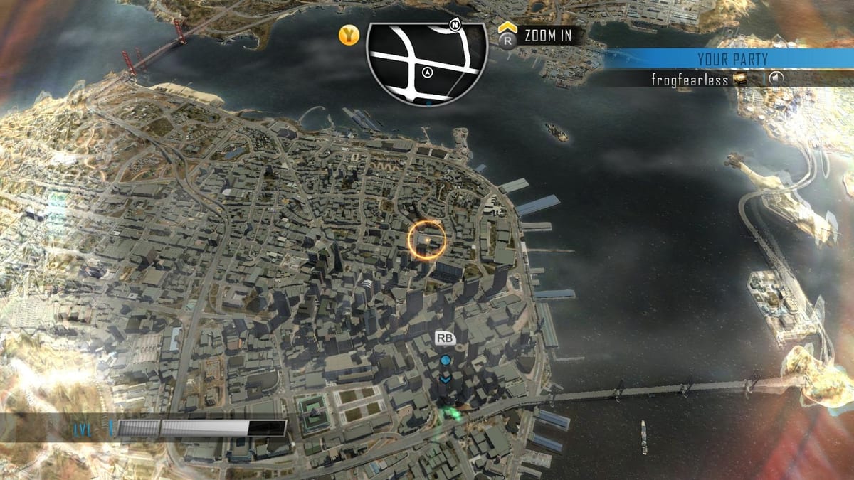 driver San Francisco μέγεθος του χάρτη