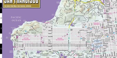 Χάρτης της αλανιάρης Σαν Φρανσίσκο