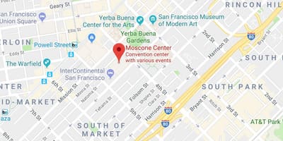 Εμφάνιση χάρτη intercontinental San Francisco