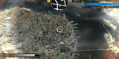 Driver San Francisco μέγεθος του χάρτη
