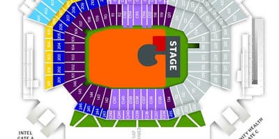 Levi's stadium σουίτα χάρτης