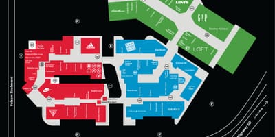 Σαν Φρανσίσκο premium outlets χάρτης