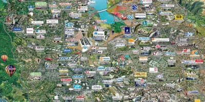 Silicon valley high tech χάρτης