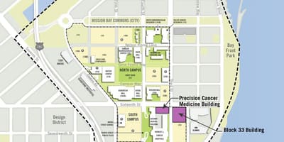 UcSF mission bay campus χάρτης