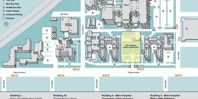 Χάρτης της ucSF medical center